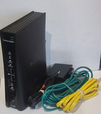 CENTURYLINK TECHNICOLOR C1100T MODEM 802.11n WiFi ROUTER OPEN BOX ...