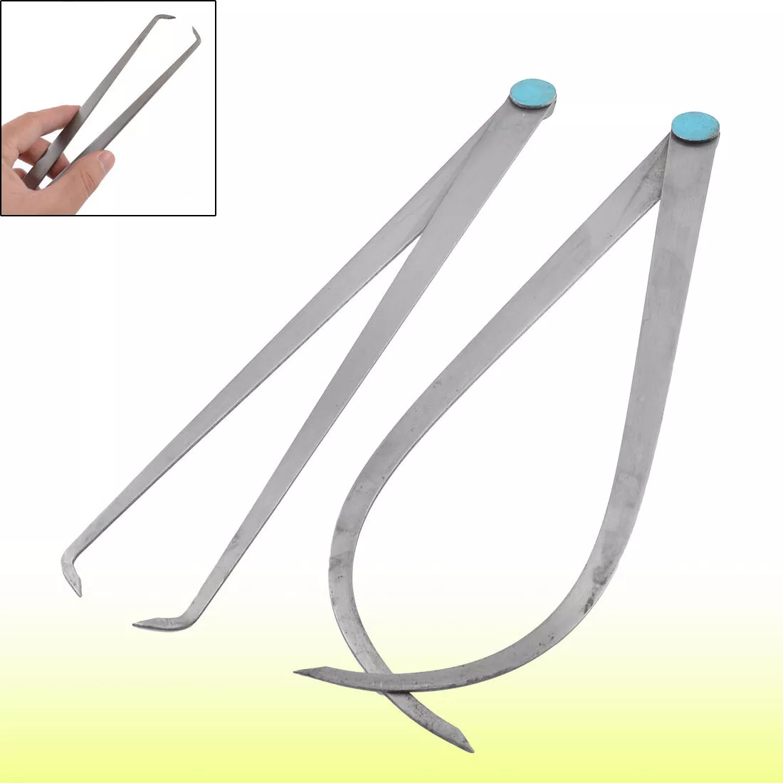 250mm Length Firm Joint Metal Measurement Inside Outside Caliper 2
