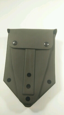 US Military E Tool Entrenching Shovel Vinyl Carrier OD Green Cover
