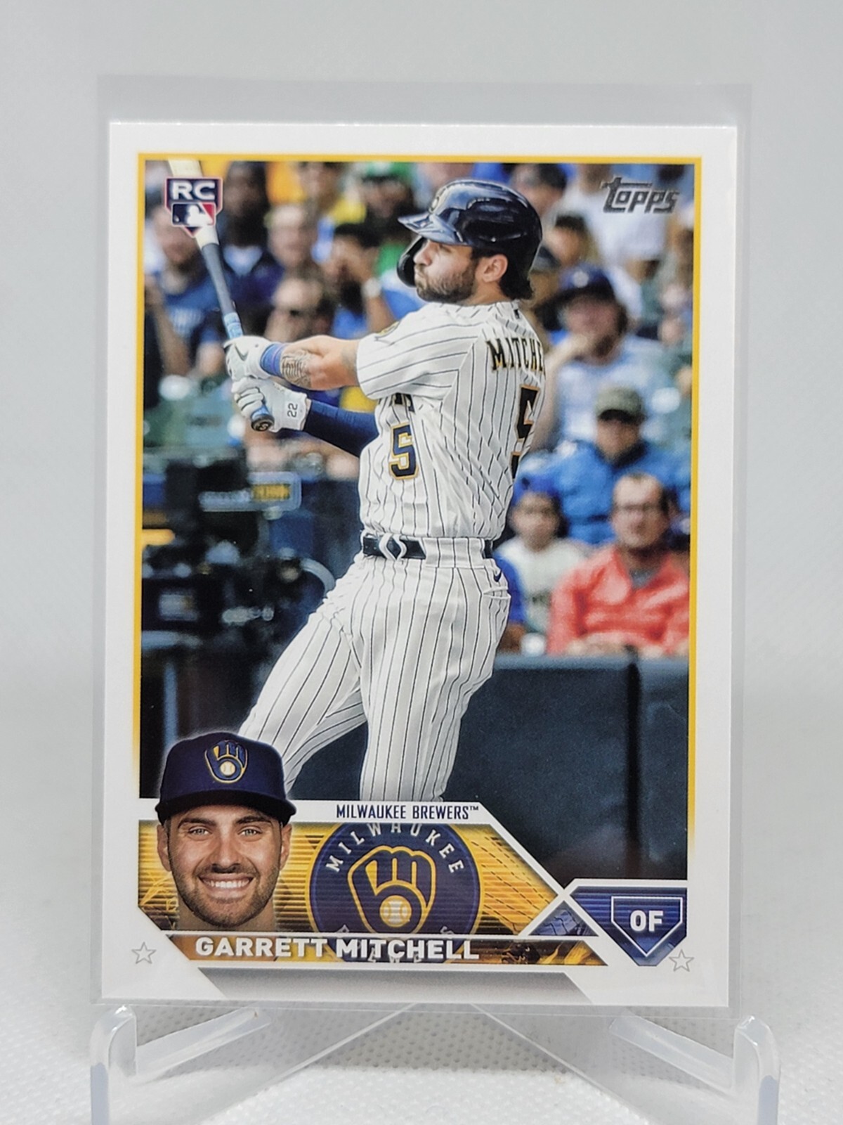 2023 Topps Series 2 Garrett Mitchell RC #359 Milwaukee Brewers E2A