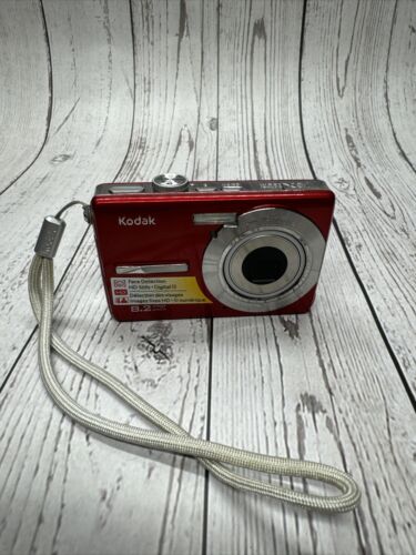 Cámara digital Kodak EasyShare M863 8,2 MP roja sin cargador.  4 - Imagen 1 de 5