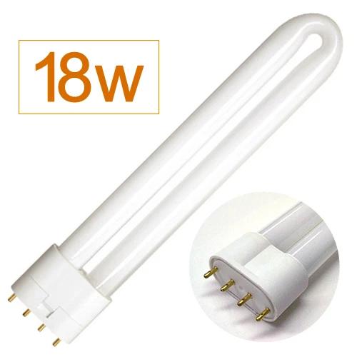 18w Aqua One 620 620T Compatible Light Bulb 4 Pin for Aquarium Fish Tank (white)