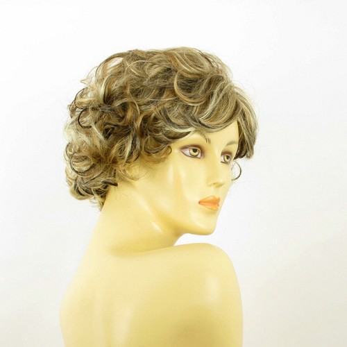 short wig light blond wick light copper and chocolate MATHILDE 15613H4 - Picture 8 of 8