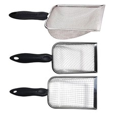 Metal Cat Litter Scoop Non-Stick Coated Litter Scoop Fine Sand Litter Scooper