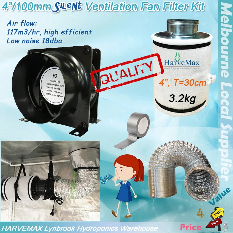 Carbon filter cheap exhaust fan