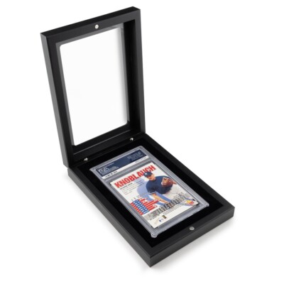PSA Graded Card Display Box Window Presentation Case Hold Certified Card w Leg