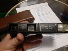 Vintage Vivitar Tele 603 110 Film 24mm/36mm 1:7 Camera W/ Case Untested