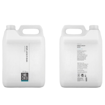 BULK LOT Enriched Hand & Body Wash 5 Litre Refill | Bnb Supplies
