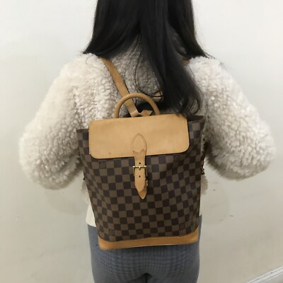 バッグ LOUIS VUITTON ARLEQUIN DAMIER BACKPACK Authentic LOUIS VUITTON Arlequin 100th Anniversary Damier Backpack