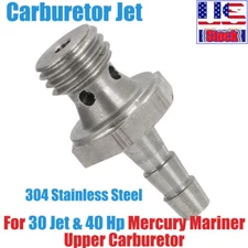 Carburetor Jet #1395-823621 For 30 Jet & 40 HP Mercury Mariner Outboard Motor 