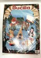 Sealed Bucilla Plastic Canvas kit, Best of the West #61168. Christmas Ornaments 
