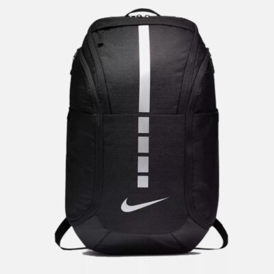Nike Hoops Elite Pro Basketball Backpack Black Metallic Silver BA5554-011