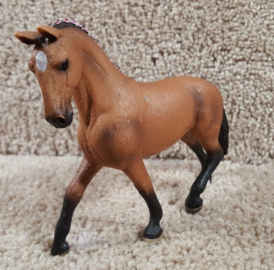 2016 Schleich Retired Brown Dressage Hanoverian Mare Horse Brown