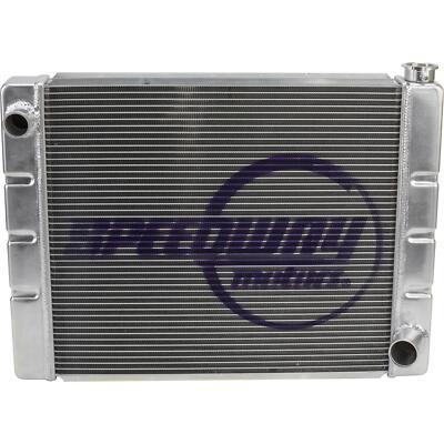 Speedway Chevy SBC/BBC Universal High Performance Aluminum Radiator, 22x19 Inch