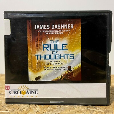 The Rule of Thoughts by James Dashner Ex Lib 8 CD Unabridged Audiobook Free Ship
