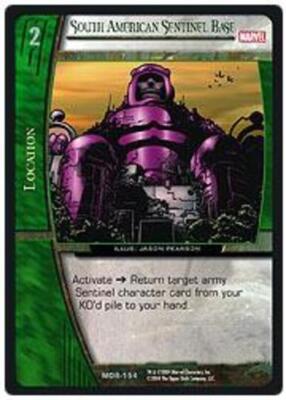 VS System: South American Sentinel Base [Played] VS: Marvel Origins TCG CCG Clas
