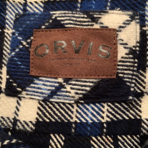 Orvis Golf Heavy Weight Flannel With Side Hand Pockets Men's 💥 Large XL - Picture 4 of 5