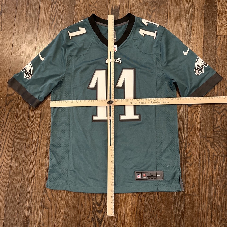 Philadelphia Eagles Jersey Wentz Large Nike Green eBay