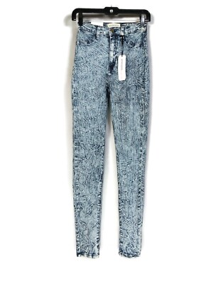 Aphrodite Acid Wash Denim Stretch High Waist Skinny Jeans Size NWT
