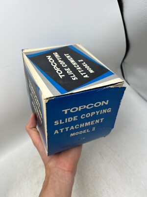 Boxed Topcon Slide Copying Attachment Model II For Topcon Cameras