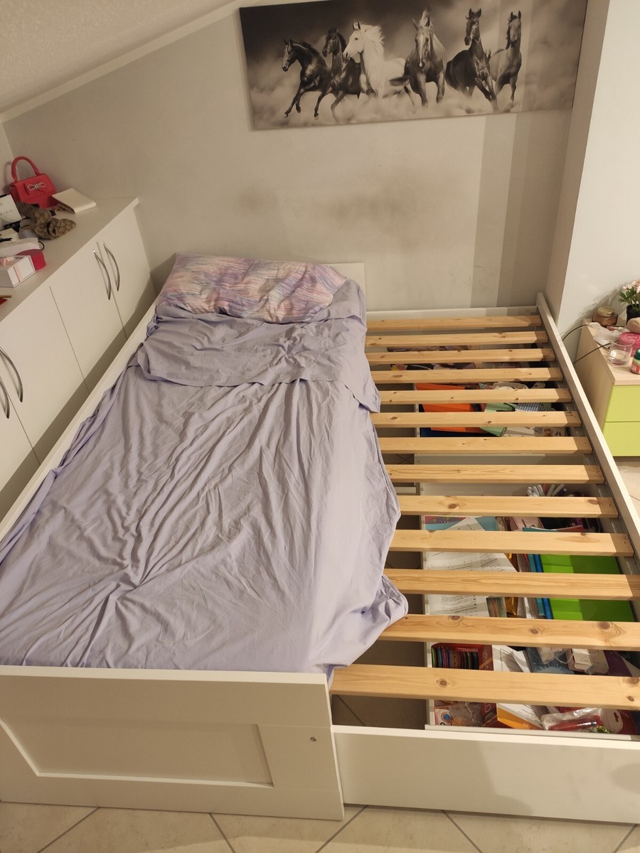 Ikea Bed With Brimnes Matrimoniale Headboard Ikea Letto Brimnes