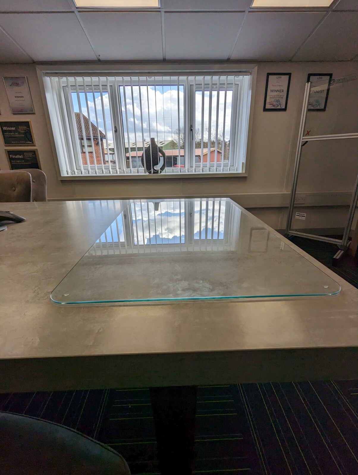 Toughened Glass Table Top Large eBay