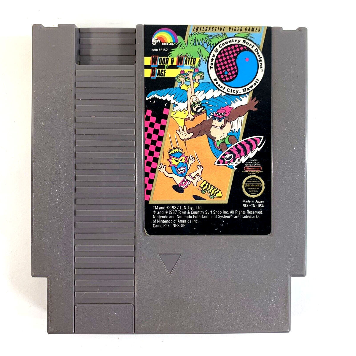 T&C Surf Designs: Wood & Water Rage (Nintendo NES, 1988) Game