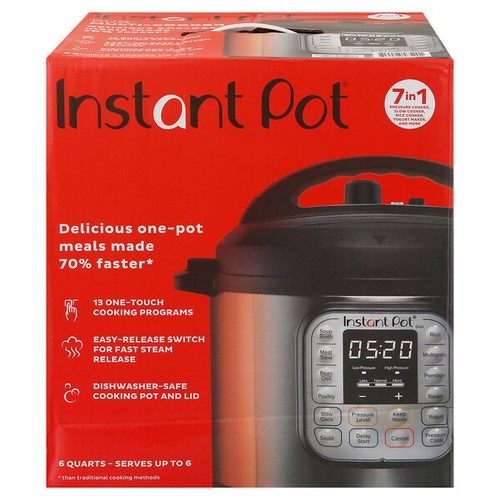 NEW Instant Pot Duo 60 V5 6qt 7in1 Electric Pressure Multi Cooker 90