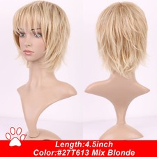 Ladies Real Natural Short Long Straight Hair Wigs Women Bob Cosplay Full Wigs UK