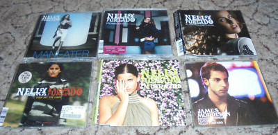 6x Single CD Nelly Furtado Promiscuous Maneater All good things Turn of the Ligh