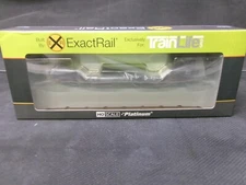 Exact Rail Ho Depressed Center Flat Cat, N&W 70104, Train Life Edition