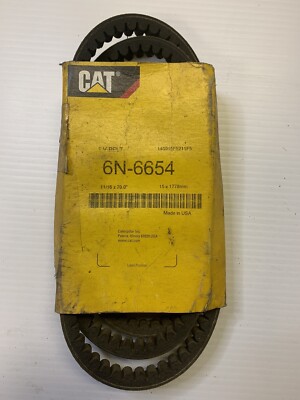 Caterpillar Oem Cogged V Belt 6N-6654. Cat Nos Belt 6N6654. | eBay