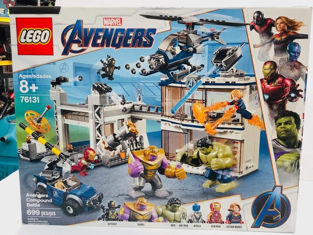 Lego Marvel Superheros 76131 Avengers End Game Avengers Compound Battle New Set