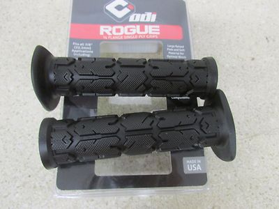 NEW ODI BLACK ROGUE ATV GRIPS SUZUKI LTZ400 LTR450 LTZ250 LT250R EIGER LTZ90