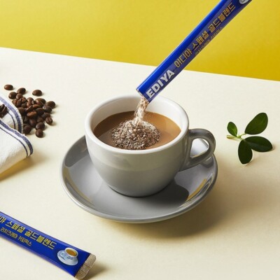 EDIYA Special Gold Blend Rich Crema Korean Sweet Instant Coffee