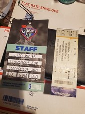 Ny Liberty Connecticut Sun Vintage Ticket Stub Vintage Rare Pass 2013