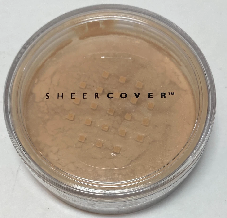 Sheer Cover MEDIUM FINISHING POWDER - SEALED - 4 grams/.14 oz - Save 15% on 2! - Image 3 of 3