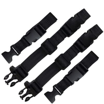 2 pack Nylon Universal Backpack Chest Strap-3/4 Inch Webbing Chest Belt-Adjus...