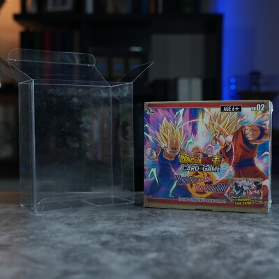 C Dragonball Super Sealed BOX PROTECTOR SLEEVE Protective Case Not Acrylic