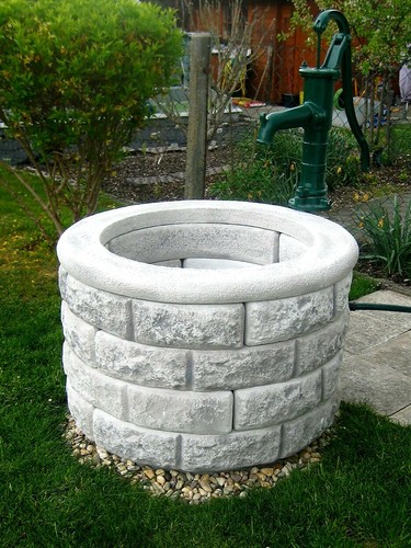 🔶Ziehbrunnen Brunnenschacht Brunnen Steinbrunnen SET 6+1 Steinkunst BLACKFORM - Bild 8 von 9