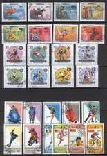 Mongolia B63 Sports Soccer Fight Cycling Cycling Figure Skating 4 sets 27v