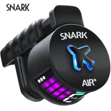 Snark AIR Clip-On Chromatic Guitar Tuner with Colorful LED Display