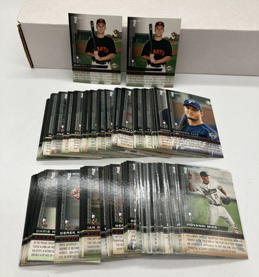 Lot of 157 - 2010 Bowman Expectations Inserts, Posey, Most Others, NO Freeman