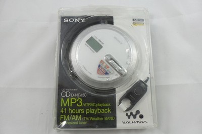 Sony Walkman Portable CD Player AM/FM Weather Digital Tuner (D