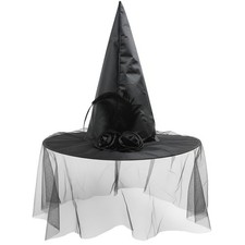 Halloween Witch Hat Costume Accessory Women Hats for Halloween Party Cosplay ...