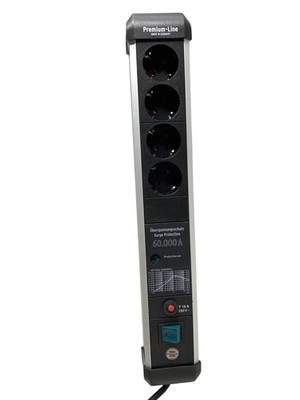 Brennenstuhl Premium-Protect-Line Steckdosenleiste mit 4 Steckplätzen B-WARE