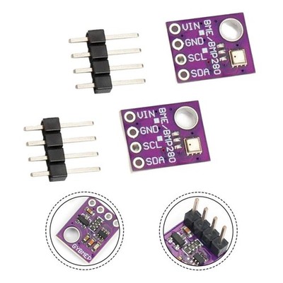 Für BME280-5.0 BMP280-5.0 Dual Purpose Sensor Kit 2pcs PCB Mount 3.3V-5V