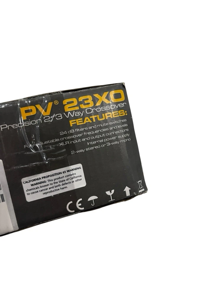 Peavey PV-23XO Rack Mount Crossover Sealed New In Box - Image 3 of 3