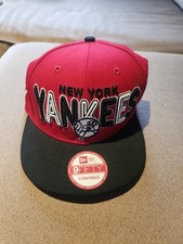 New York Yankees 9FIFTY New Era Hat Adjustable Strapback Wool New