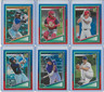2025 Panini Donruss Enrique Bradfield Jr. Rated Prospect Red & Blue Parallel
